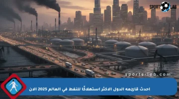 أحدث قائمة الدول الأكثر استهلاكًا للنفط في العالم 2025 الآن